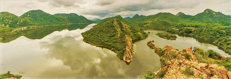 Bahubali Hills Udaipur -The 360-degree panoramic View (2021)