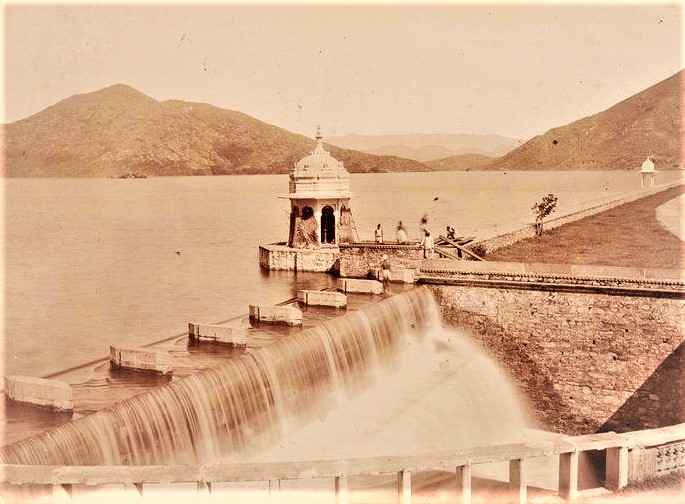 Fatehsagar in 19th century